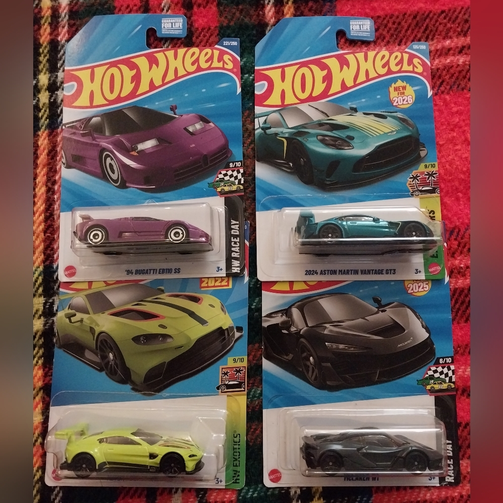 4 Supercars!